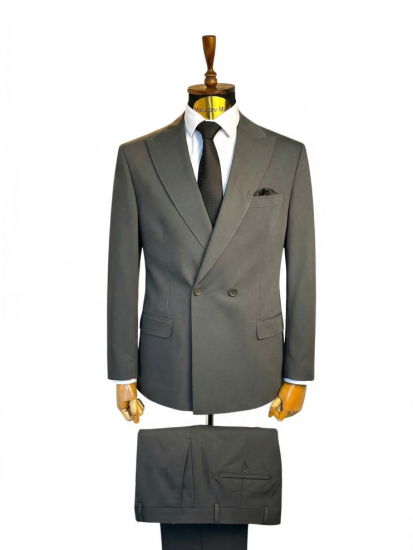 Костюм MAZALTOVMAN 2-ка Двубортный Темно-серый