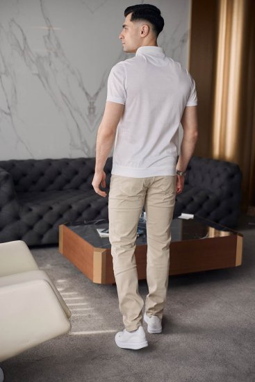 Футболка поло ГИО Белая