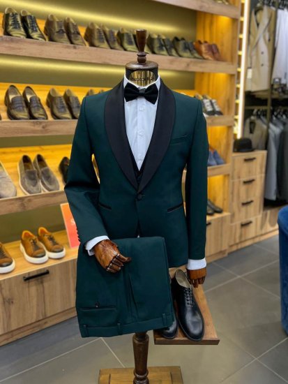 Смокинг MAZALTOVMAN 3-ка премиум Зеленый