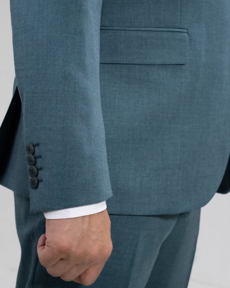 Классический костюм 3-ка MAZALTOVMAN бирюзовый