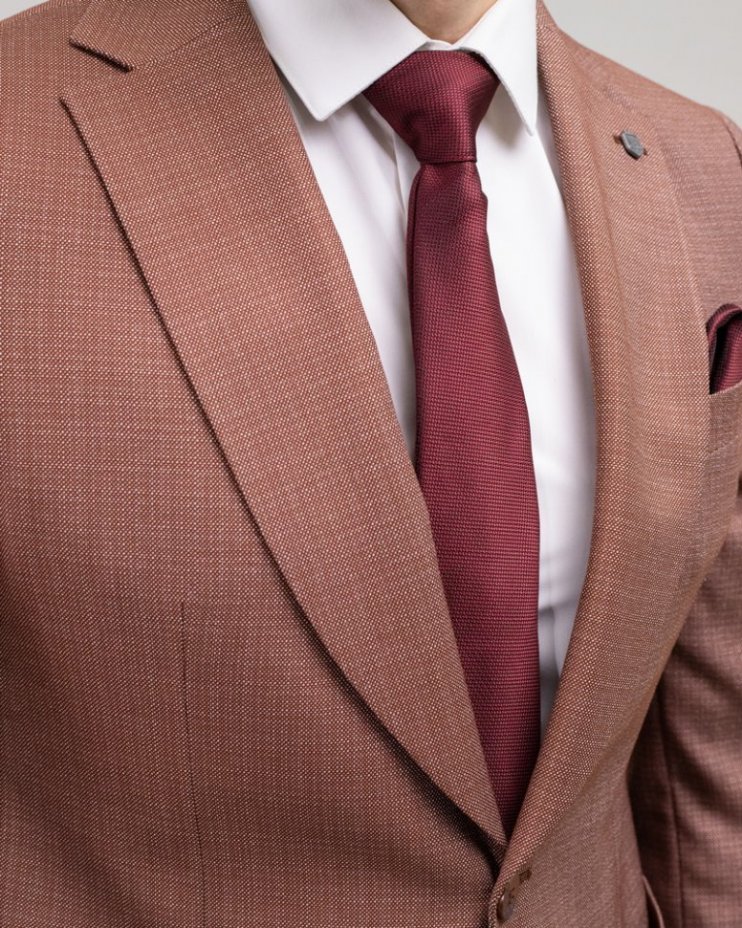 Костюм 2-ка Mazaltovman ярко кирпичного цвета