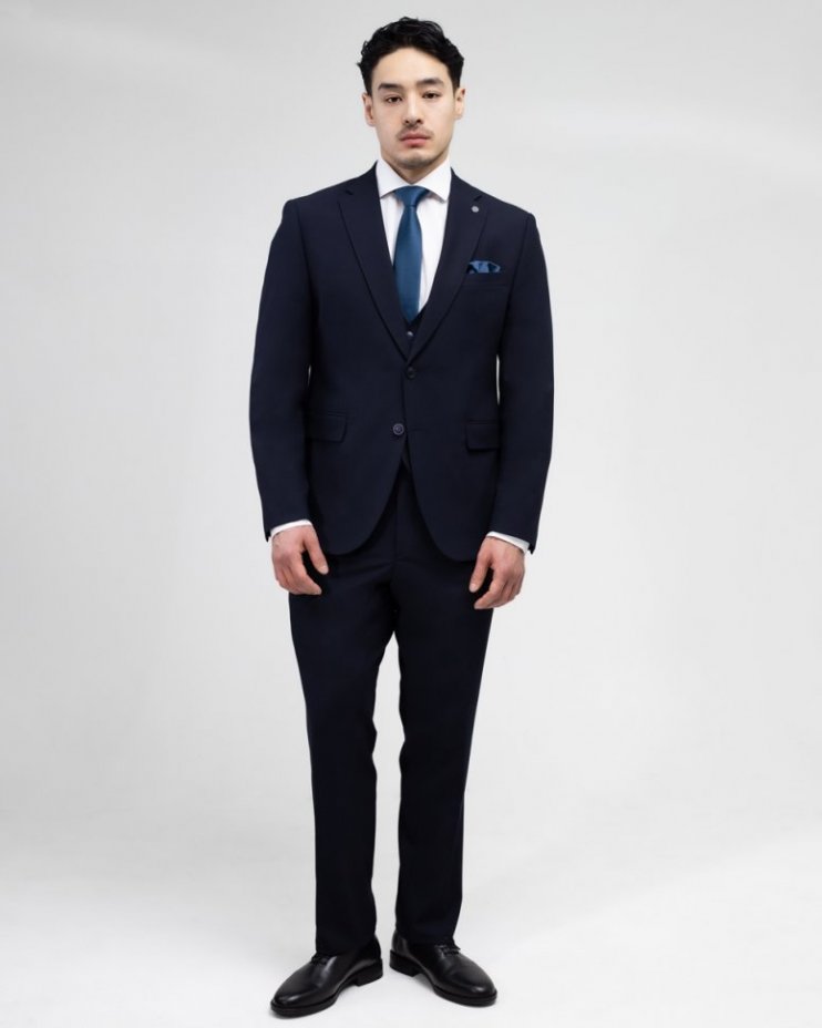 Свадебный костюм 3-ка MAZALTOVMAN синий