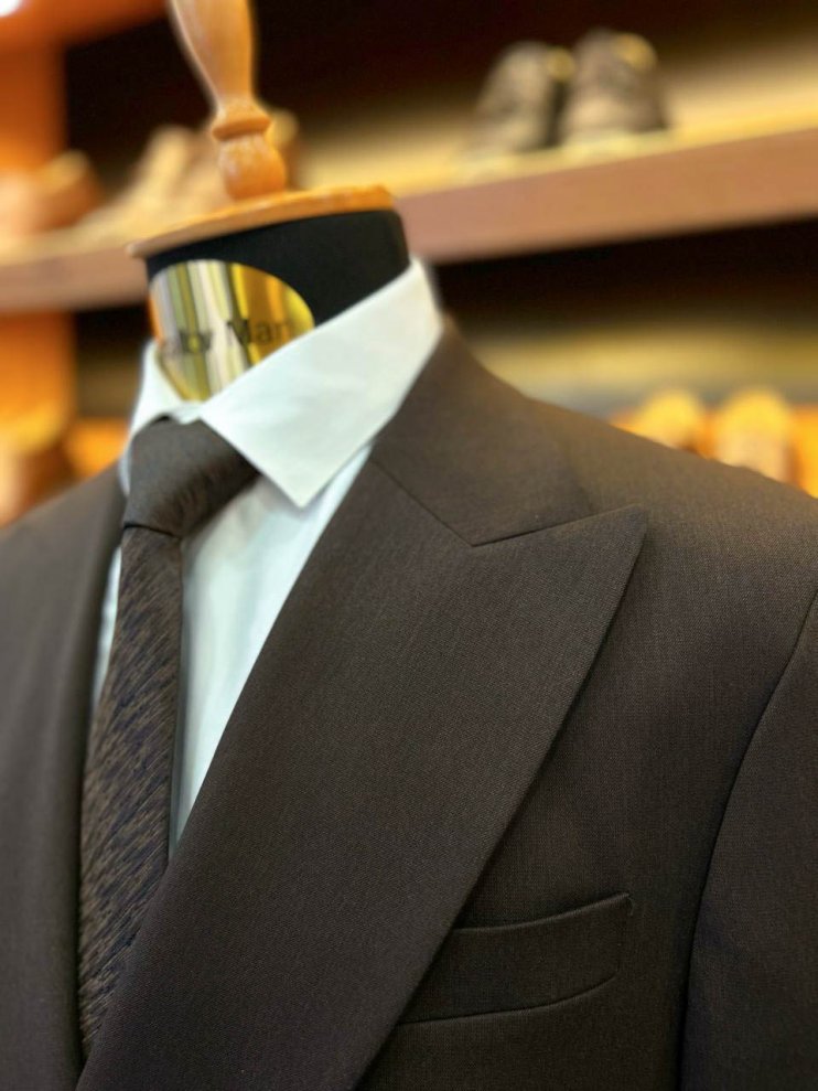 Костюм РБР 2-ка Двубортный Темно-коричневый