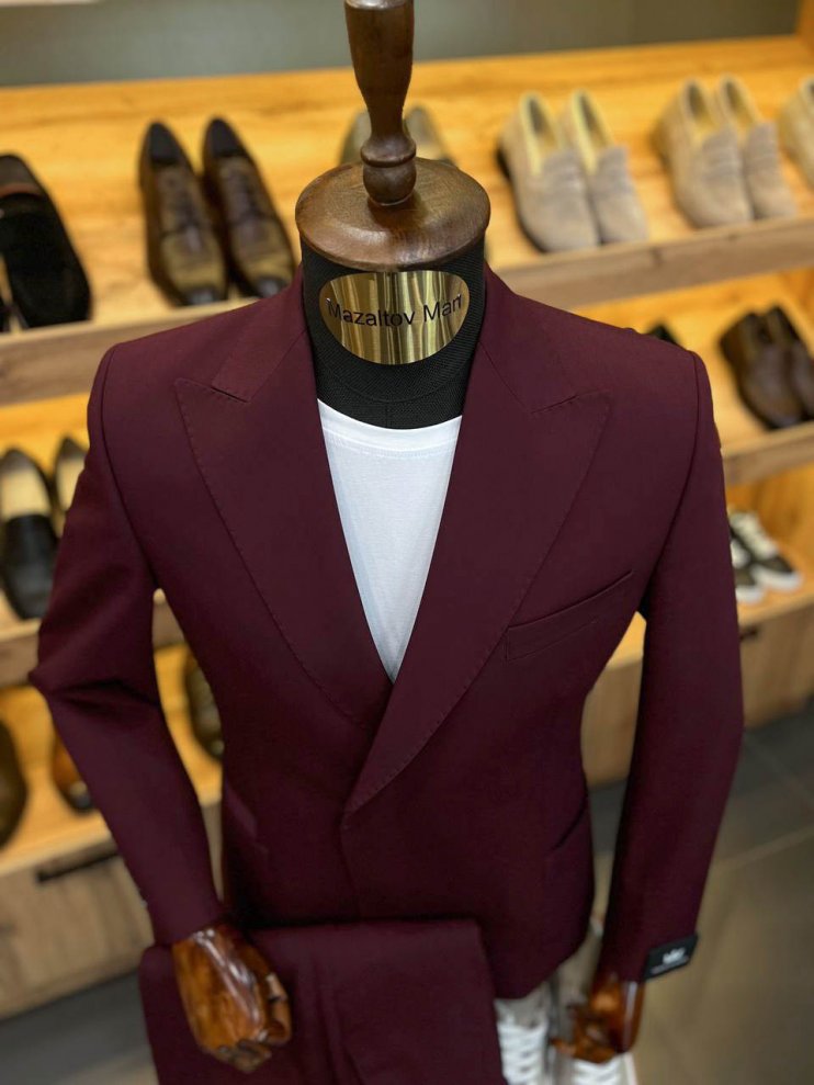 Костюм MAZALTOVMAN 2-ка премиум Бордовый